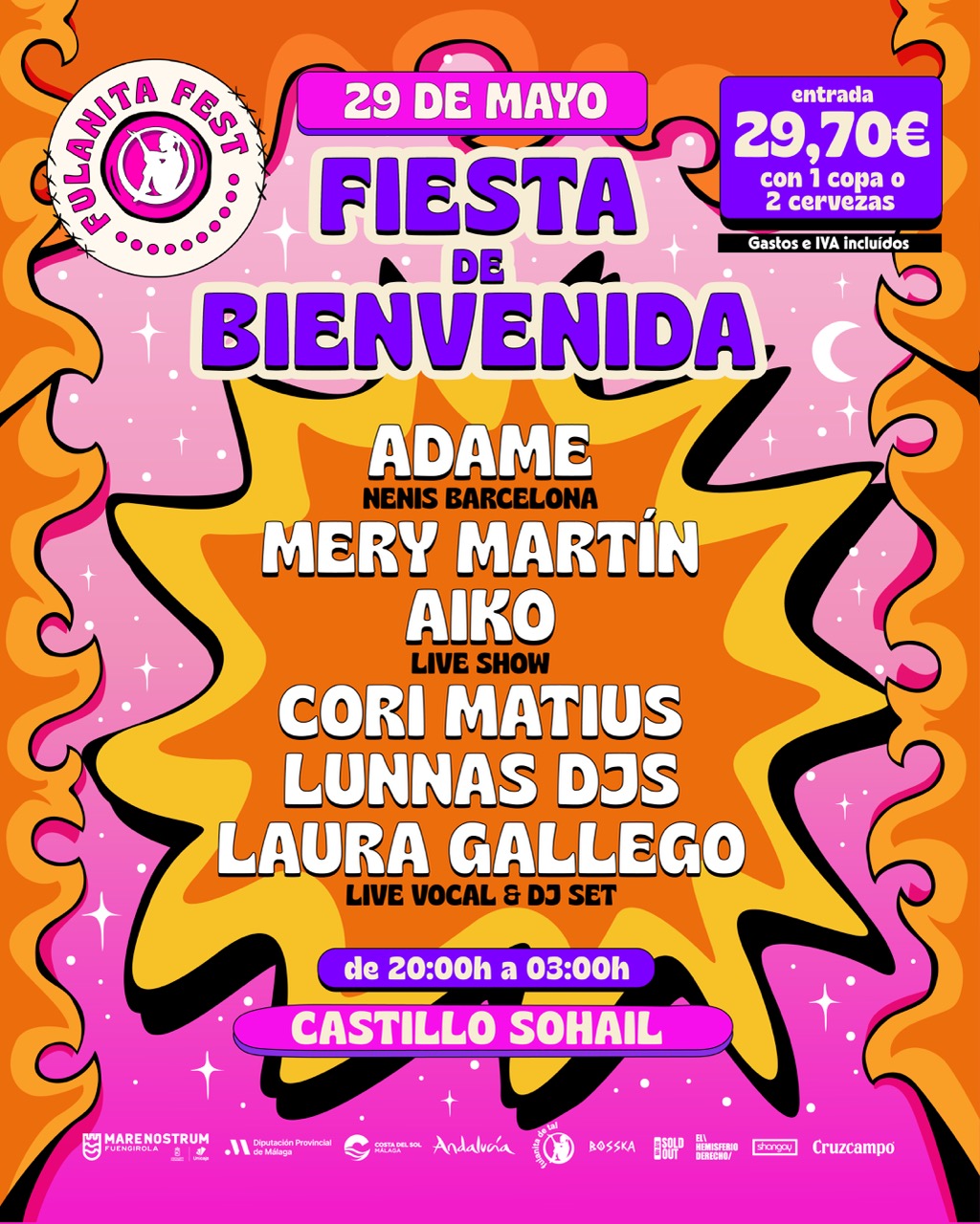 Fulanita Fest 2026 - BIENVENIDA